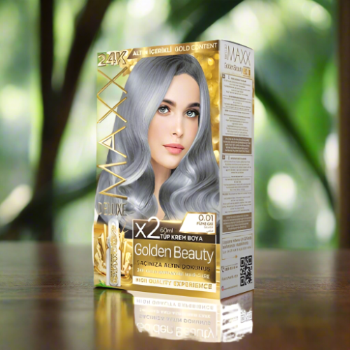 Maxx Deluxe 24K Gold Hair Dye - Silver (0.01)