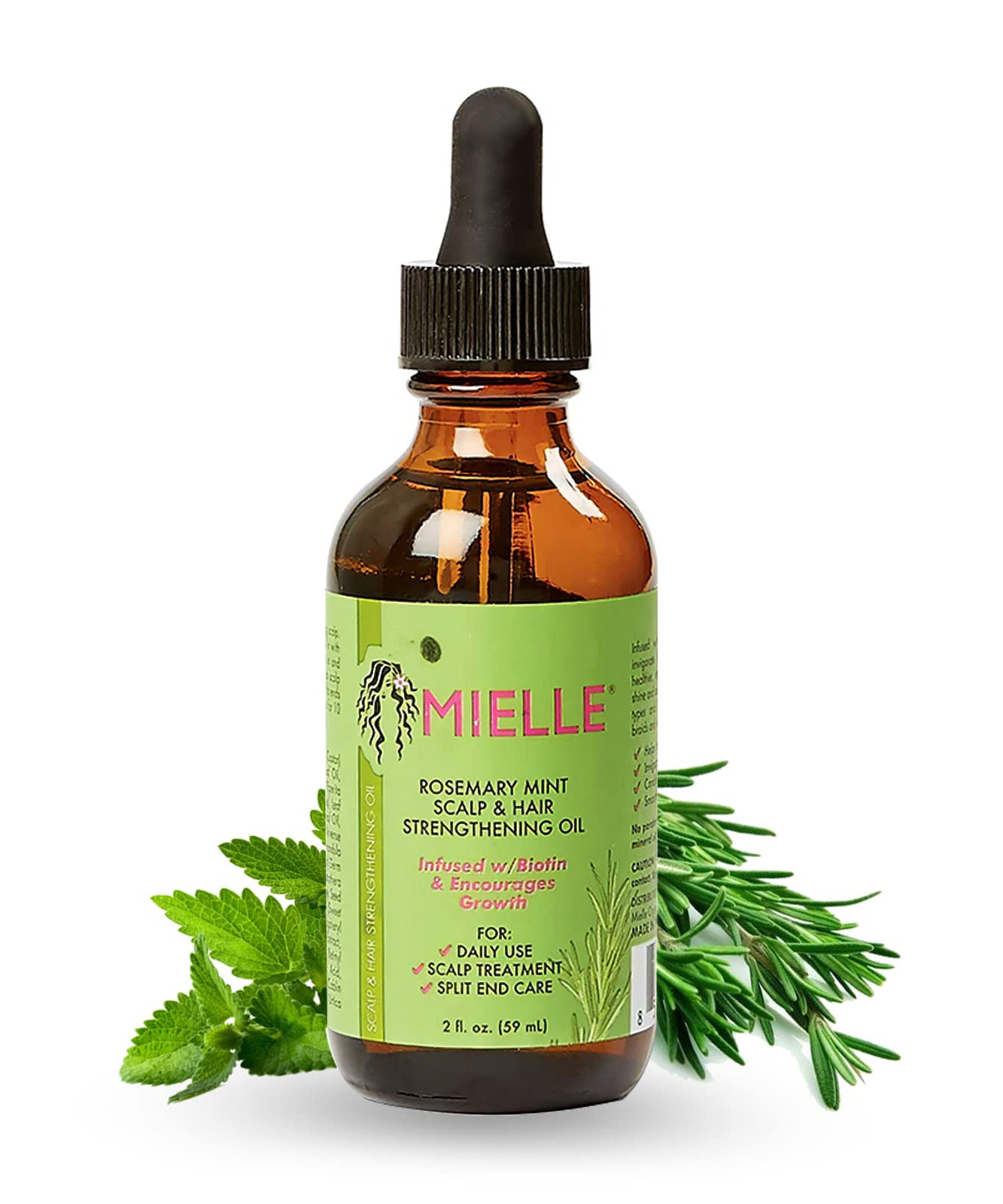 Mielle rosemary Mint Scalp & Hair Strengthening Oil & Hair Growth (59ml)