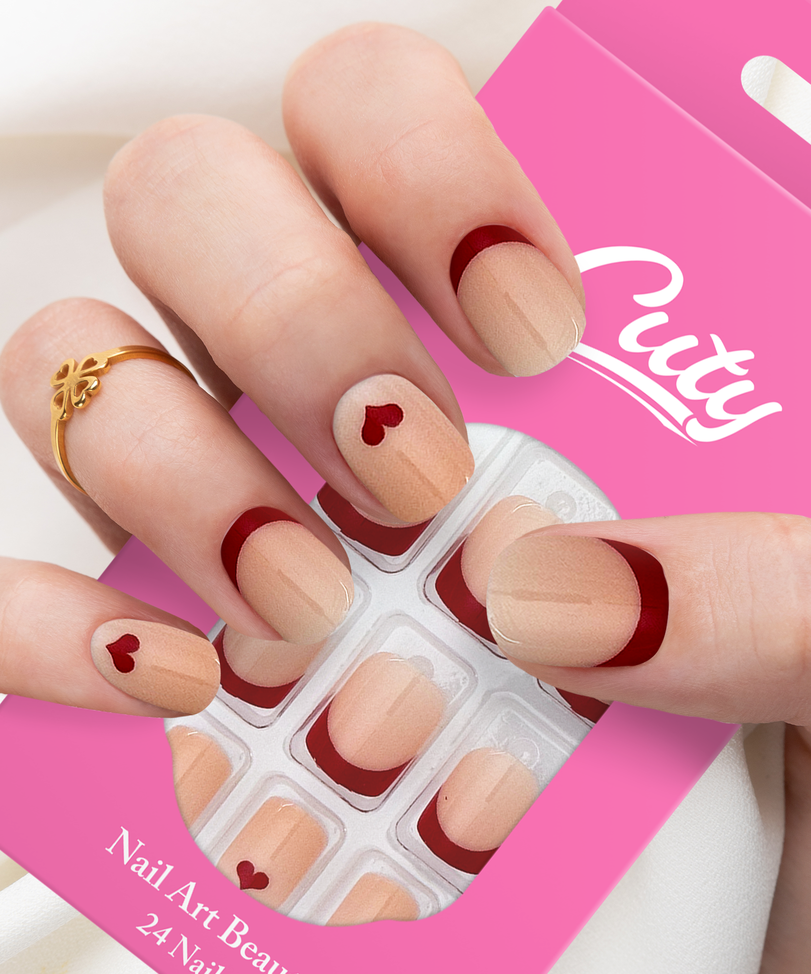 Cuty VersaGel Tape Nails #10