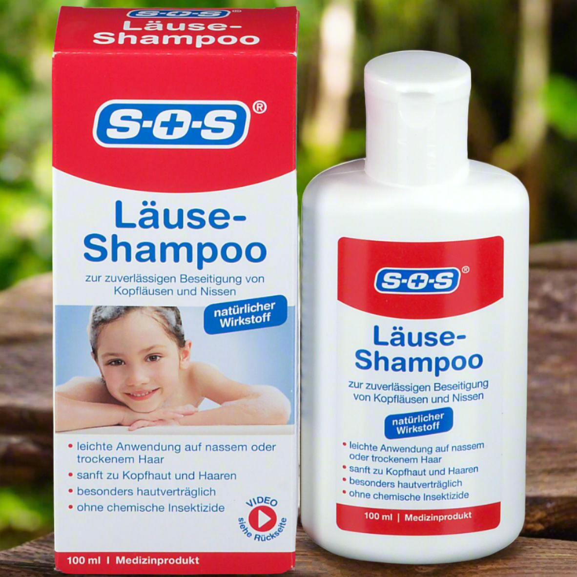 SOS Shampoo Against Lice - 100ml