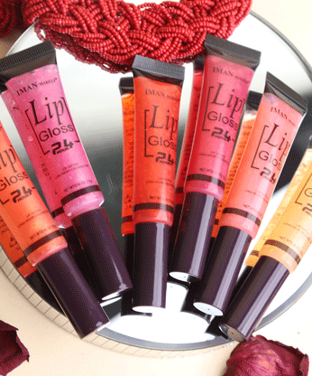 IMAN MAKEUP LIP GLOSS 24 HOURS