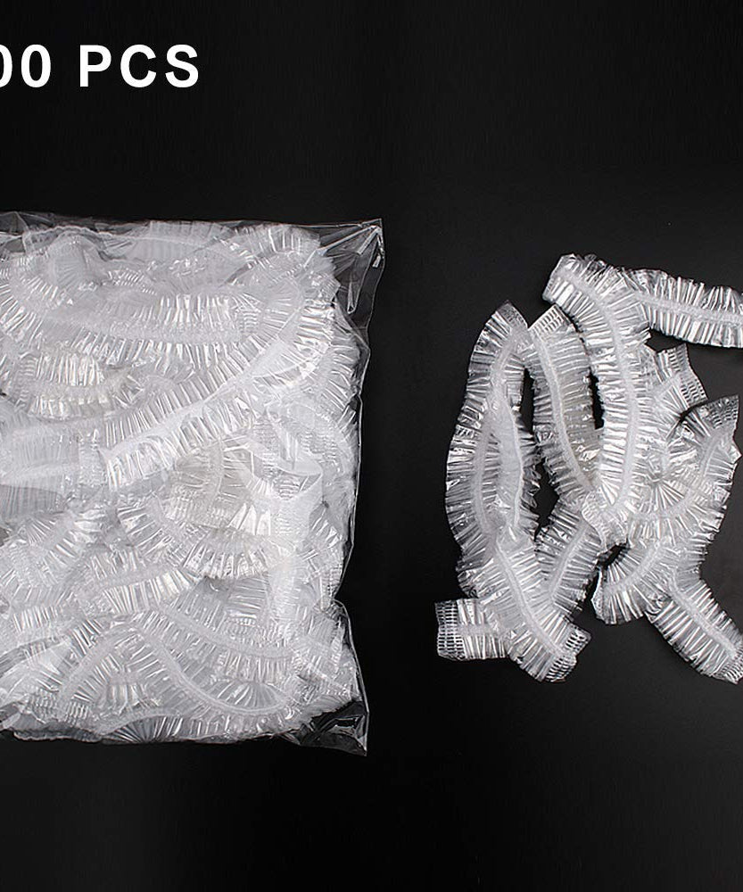 Disposable Shower Caps Plastic (100pcs)