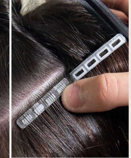 Snap Button Clips Hair Extensions