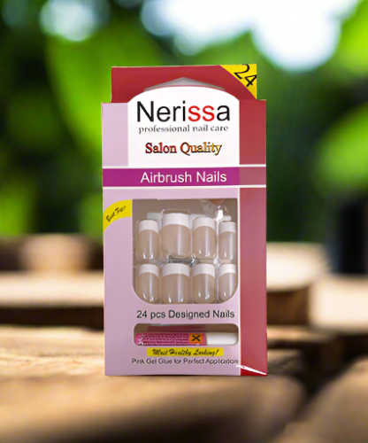 Nerissa - 24 PCS Designed Nails