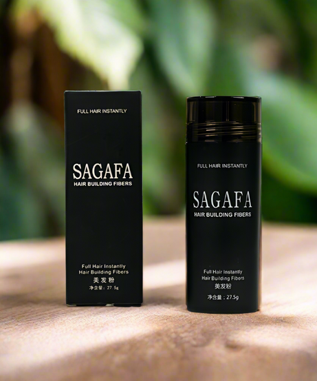 Sagafa Hair Building Fibers (Black)