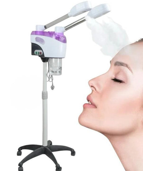 Facial Steamer Spa 2 In 1 Nano Ionic Hot & Cold Vapor