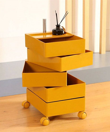 Trolley Rolling Yellow 5 Tier