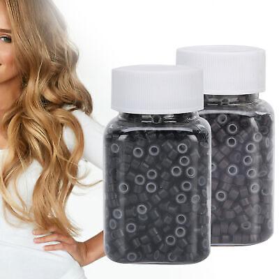 Micro Rings Links Beads Silicone Hair Extensions (10 pieces)