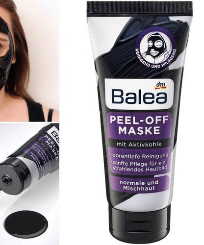 Balea Peel-Off Mask With Activated Charcoal ( 100 ml )