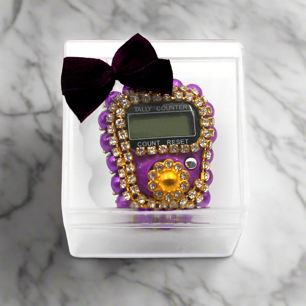 Electronic Counter - Purple Strass