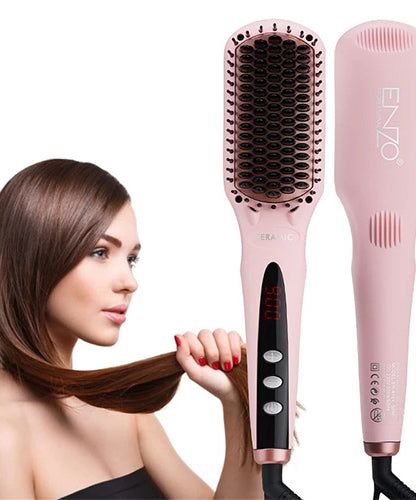 Enzo Professional Straight Hair Brush Intelligent