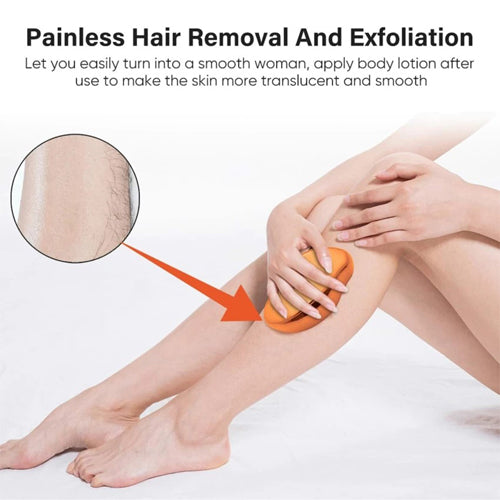 Epilator Painless Hair Removal Exfoliation get cuty