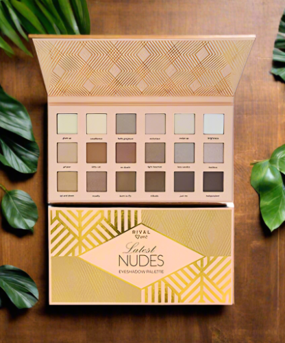 Rival Loves Me - Latest Nudes Eyeshadow Palette (18 colors)