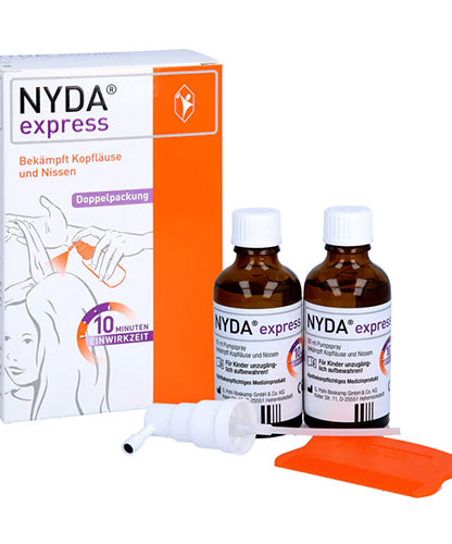 NYDA express Fights Head Lice and Nits Pump Solution - 100 ml